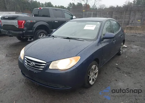 2010 Hyundai Elantra Blue from USA, damaged, VIN KMHDU4AD6AU910546
